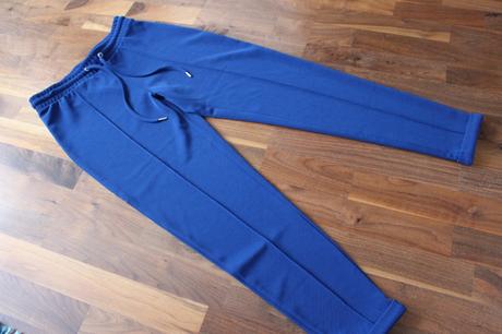 Modré ľahké nohavice, xs