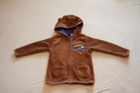 Teplučká flísová mikina, lupilu,86