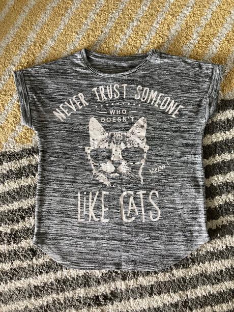 Mačičkové tričko 134/140, 134