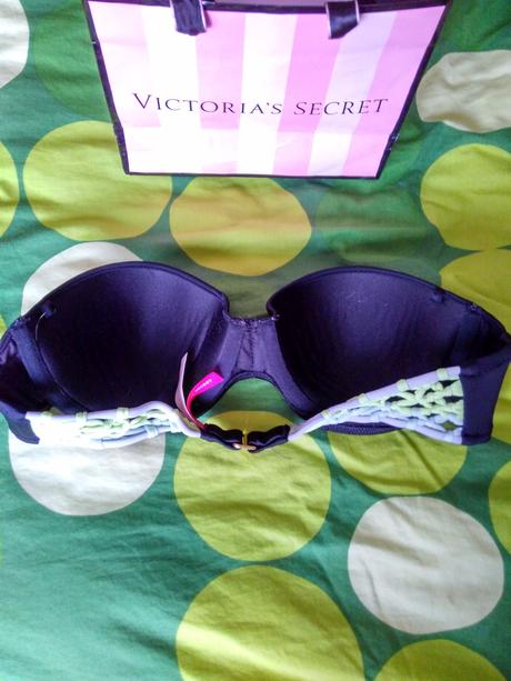 Victoria's secret cierne bandeau bikini, victoria's secret,s