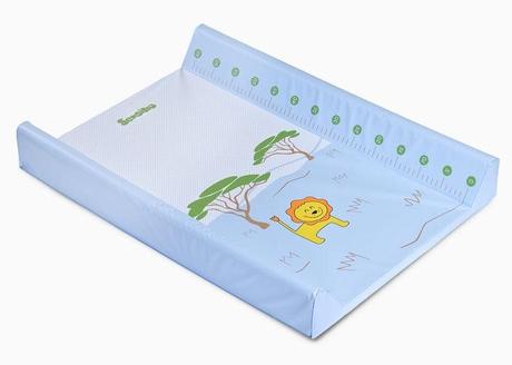 Sensillo prebaľovacia podložka tvrdá lev-modrá, 70, 