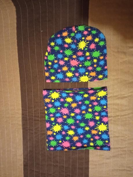 Prechodná elastická súprava čiapka a nákrčník, 122