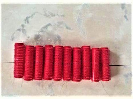 Natáčky na suché zipsy 28 ks,