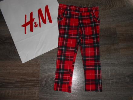 H&m štýlové legíny č. 92, h&m,92