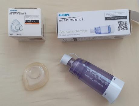 Philips respironics optichamber diamond + maska, 