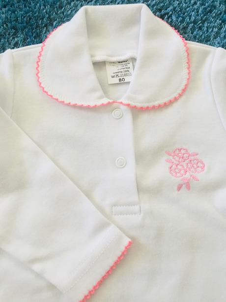 Biele body s golierikom, 80