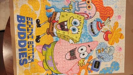 Puzzle 1000 spongebob, 