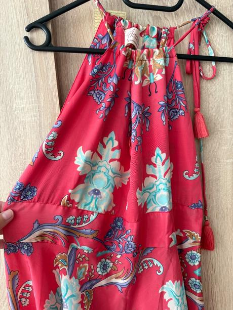 Hodvabne letne šaty, m