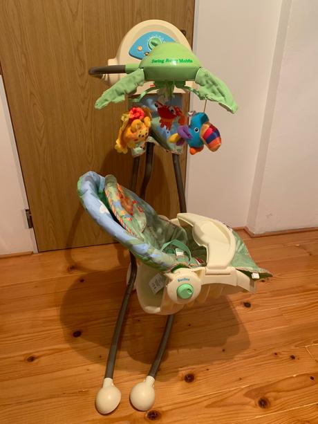 Fisherprice rainforest detska hojdacka pre babatka,