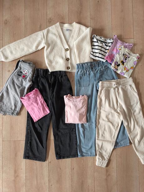 Balík oblečenia 134 dievča, 122–134