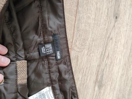 Hnedá sukňa, h&m,xs