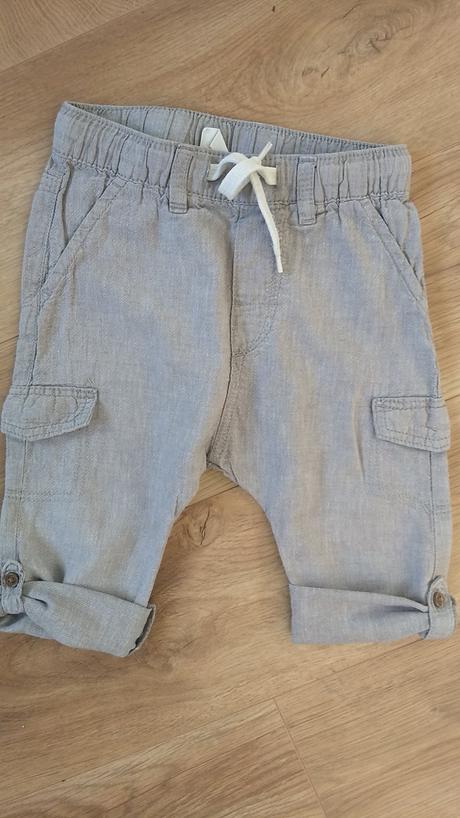 Lanove nohavice h&m+kosela, h&m,92