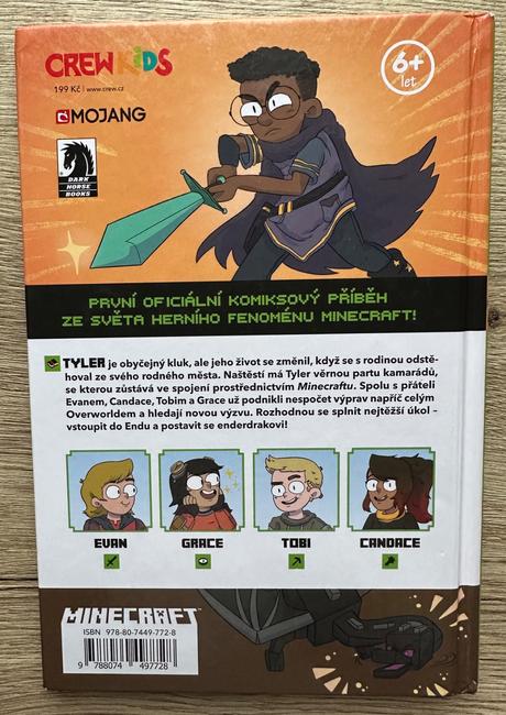 Minecraft 1 prvá kniha príbehov  sfé r. monster, 