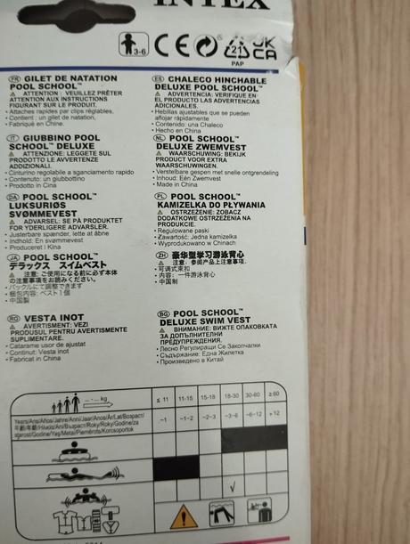 Vesta na plavanie, 