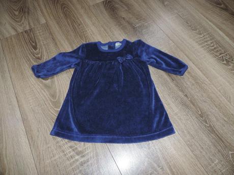 Tmavomodré šaty, f&f,68