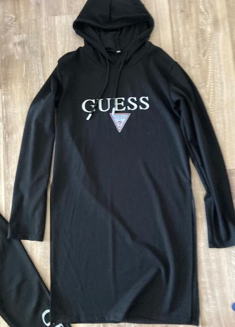 Predĺžená elastickárebrovaná suprava mikina+legíny, l