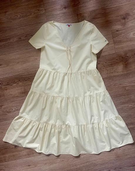 Šaty tommy jeans, tommy hilfiger,l