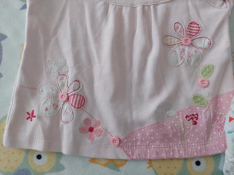 Letné tričko + bavlnené pyžamko veľ.6-9m, 68–80