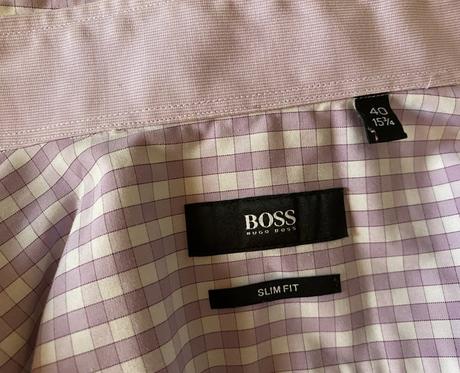 Bavlnená košeľa hugo boss slim fit v. 40, hugo boss,40