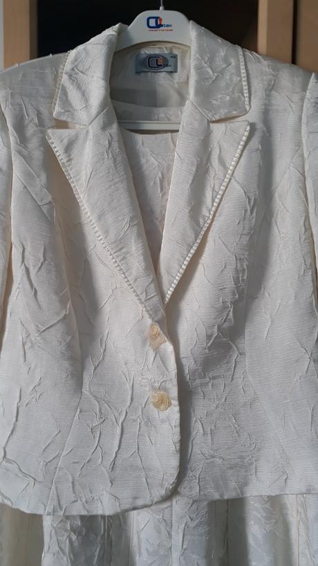 Spolocensky 3 dielny kostym/saty v.42, 42