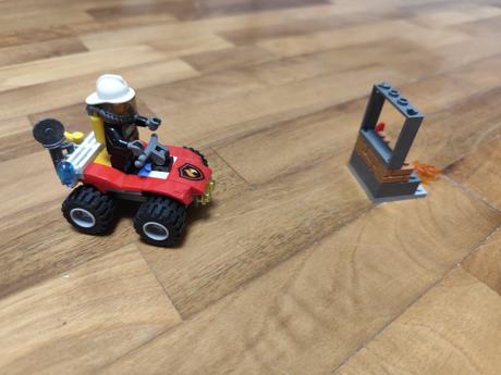 Lego city hasičská štvorkolka 60105, 