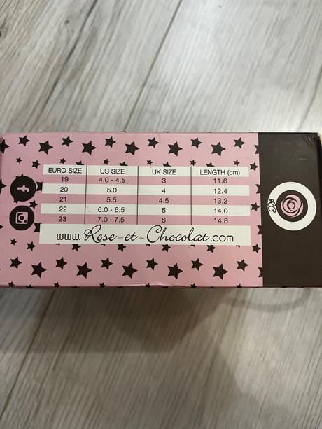 Kožené barefoot topánočky rose et chocolat, rose et chocolat,22