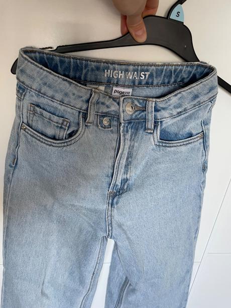 Široke rifle vysoký pás 9-10r, takko,140