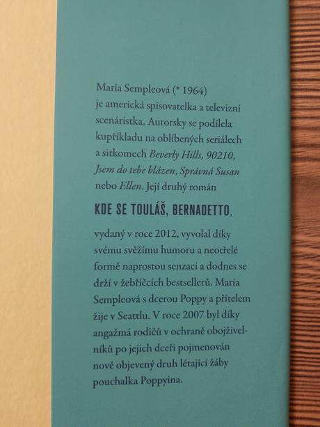 Maria sempleová - kde se touláš bernadetto, 