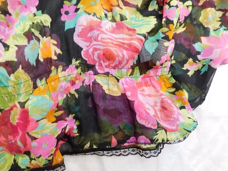 Velmi pekna šifonova bluzka, tally weijl,36