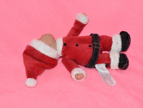 Bábika anne geddes santa klaus,