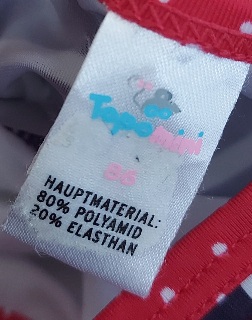 Plavky so srdieckom, topomini,86