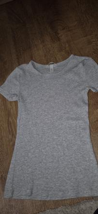 Rebrovane tricko, h&m,s