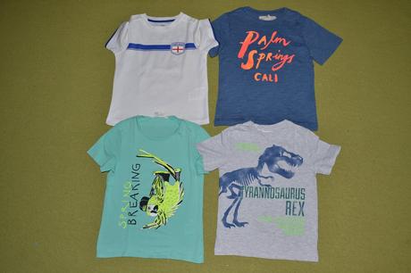 4x tričko ham v 110/116, h&m,116