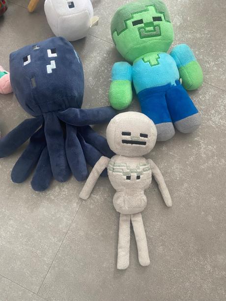 Plyšové postavičky mimecraft, 