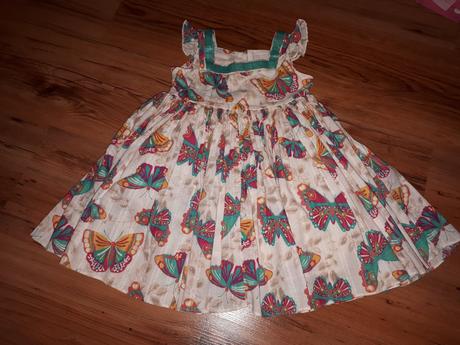 Šaty s motýlikmi, next,86