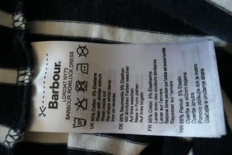 Barbour original luxusne kvalitne namornicke saty, m