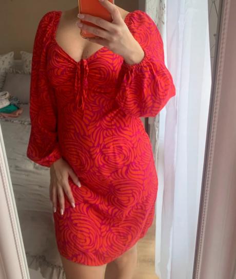 Vzorované šaty, sinsay,m