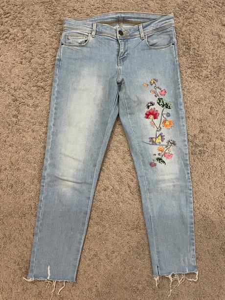 Rifle vyšivane, zara,36