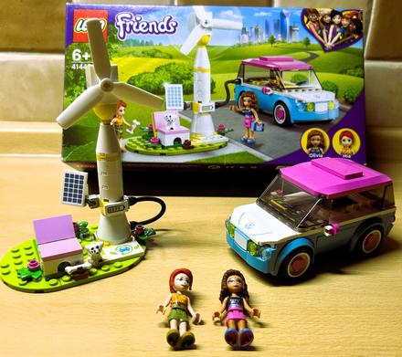 Lego friends 41443 olivia a jej elektromobil, 