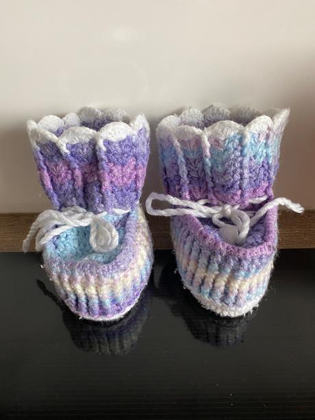 Štrikované papučky,
