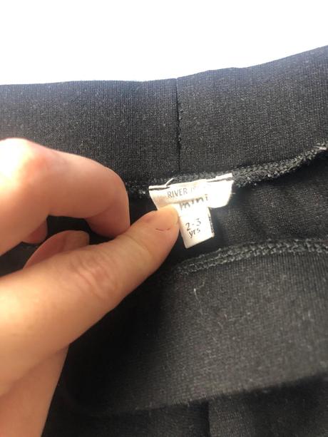 Bordovo- cierne leginy 98 river island, river island,98