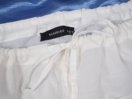 Kvalitná biela blúzka reserved, reserved,s