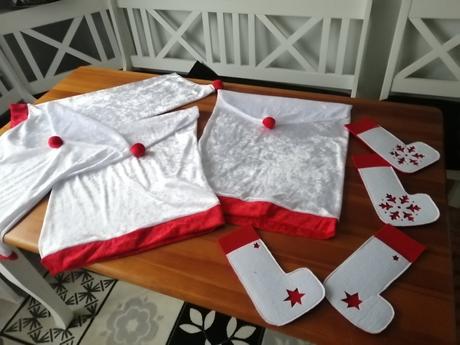 Vianočné čižmy na pribor, 