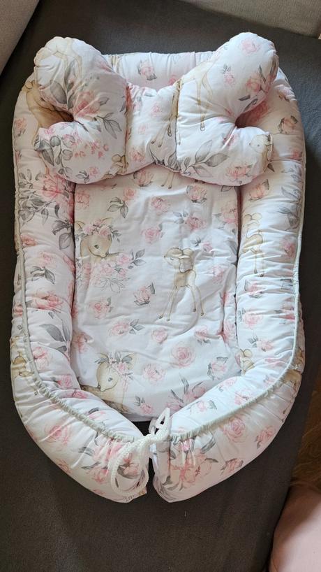 Hniezdo s podložkou, vankúšikom a dečkou, šírka (cm): 55,dĺžka (cm): 80