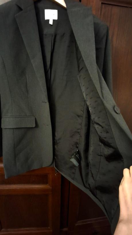 Tmavosivé sako xs gestuz, xs