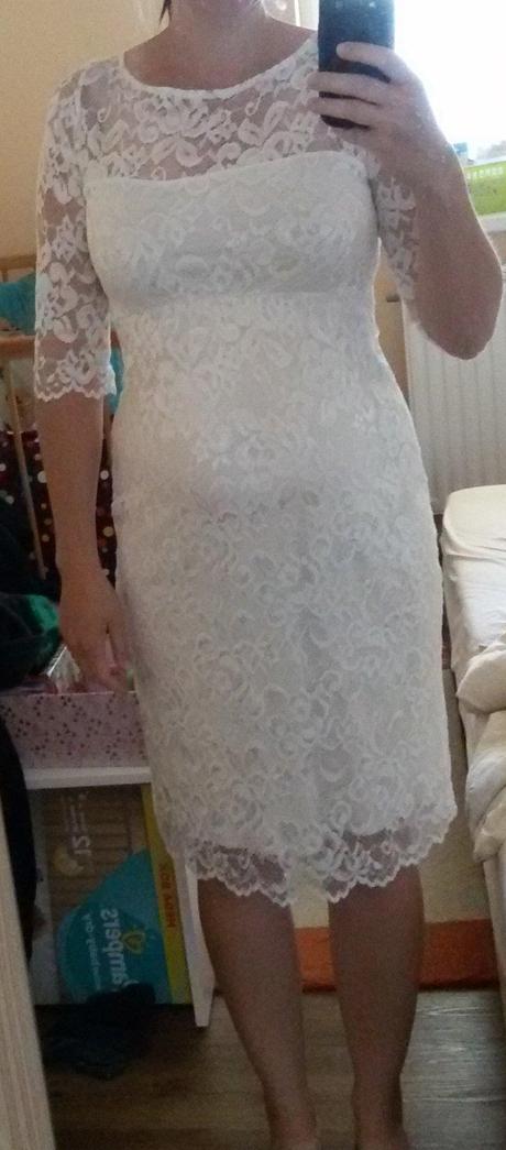 Spoločenské / svadobné šaty - aj pre tehotné, l