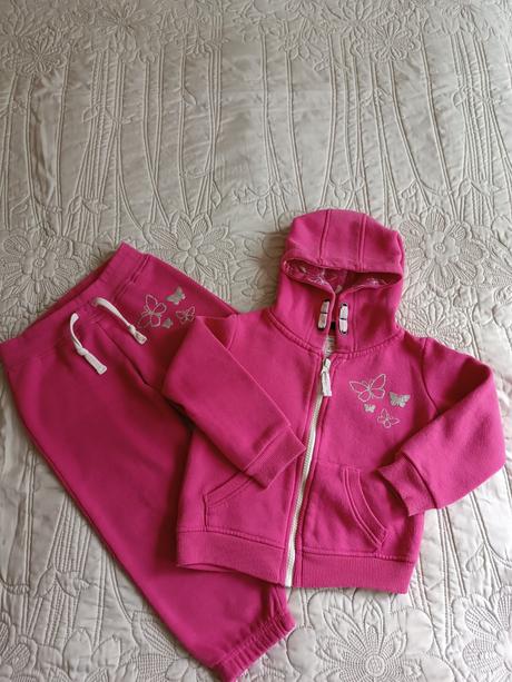 Tepláková súprava, ružová, v.104, 3-4r., 104