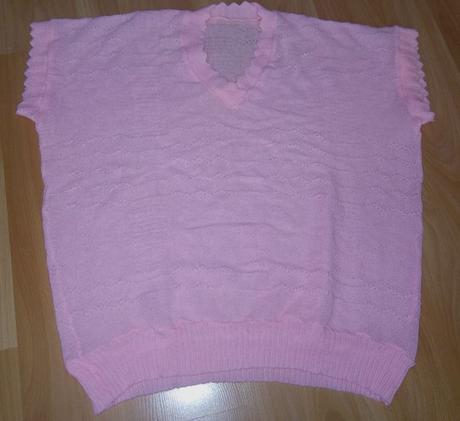 Ružový svetrík, xl
