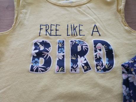 Pyžamko bird kvetinkové, lupilu,98