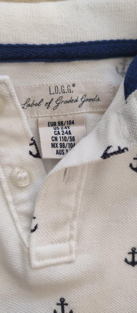 Chlapčenské polo tričko, h&m,98